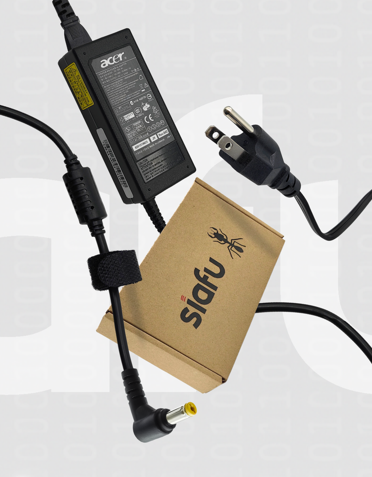 Cargador para Laptops Acer y Gateway P5ws0 19V 3.42A Carga Rápida con 65W Punta 5.5 x 1.7mm