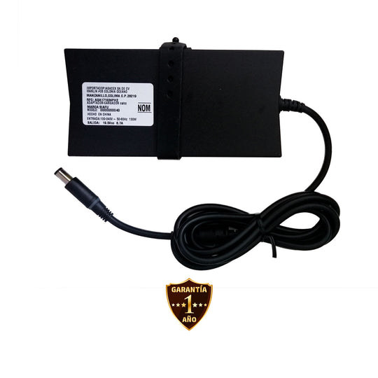 Cargador para laptop Dell Inspiron 15 7566 7567 con 19.5V 6.7A 130W Punta 7.4 x 5.0 mm Centrino