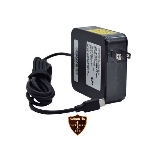 Cargador para Laptop Lenovo® 65W 20v 3.5A USB Type-C