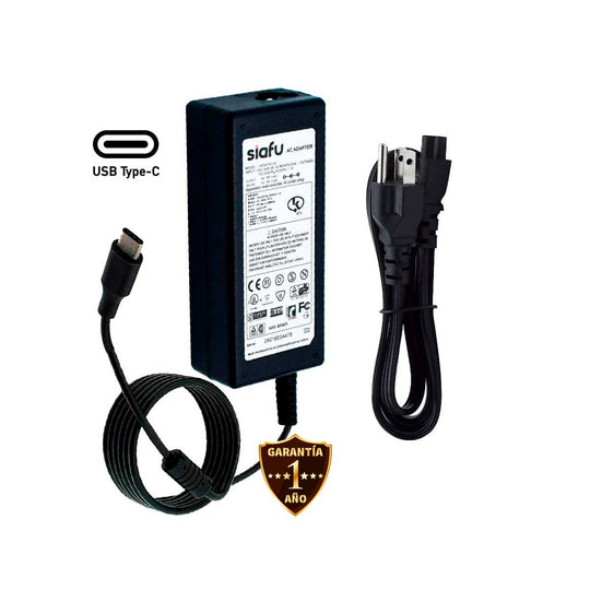 Cargador para Laptop Lenovo® Adlx45ycc2a Yoga 910 20v 2.25a 45w USB Tipo C