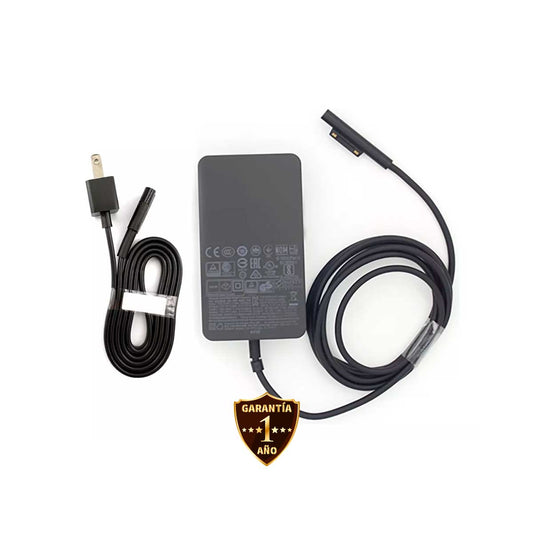 Cargador para Microsoft Surface Book Laptop Surface Go 3 2 1 Go2 15V 4.0A con 65W
