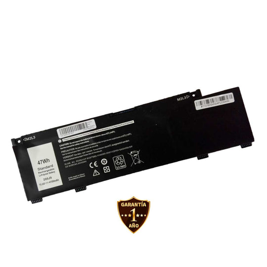 Batería 266J9 para laptops Dell G3 3590 G5 5500 Inspiron 5490 Series con 4100 mAh