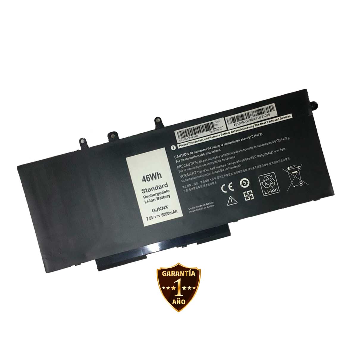 Replacement CMOS Battery For Dell Latitude E5470, E5480, E5490, E5500, E5510, E5520, E5530, E5540, E5550 Laptops