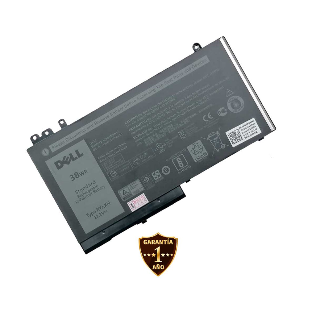 Batería para Laptop Dell® E5450 E5500 3150 3160 Ryxxh D8xc R5md0 0ryxxh con 3400mAh