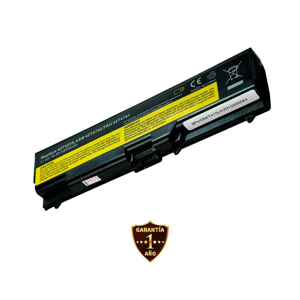 Batería para Laptop Lenovo® T410 T420 L410 Sl410 Sl510 L520 E420 42t4791 con 5200mAh