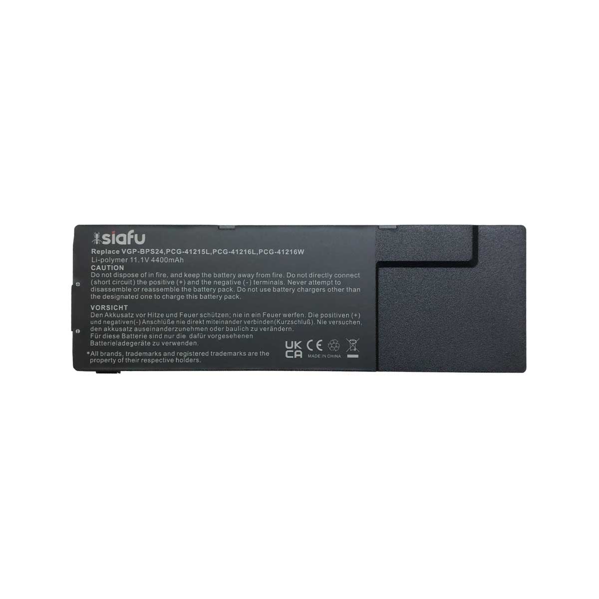 Batería para Laptop Sony® Vaio Bps24 Vpcsa Vpcsb Vpcsc Vpcsd Certificada con 4400mAh