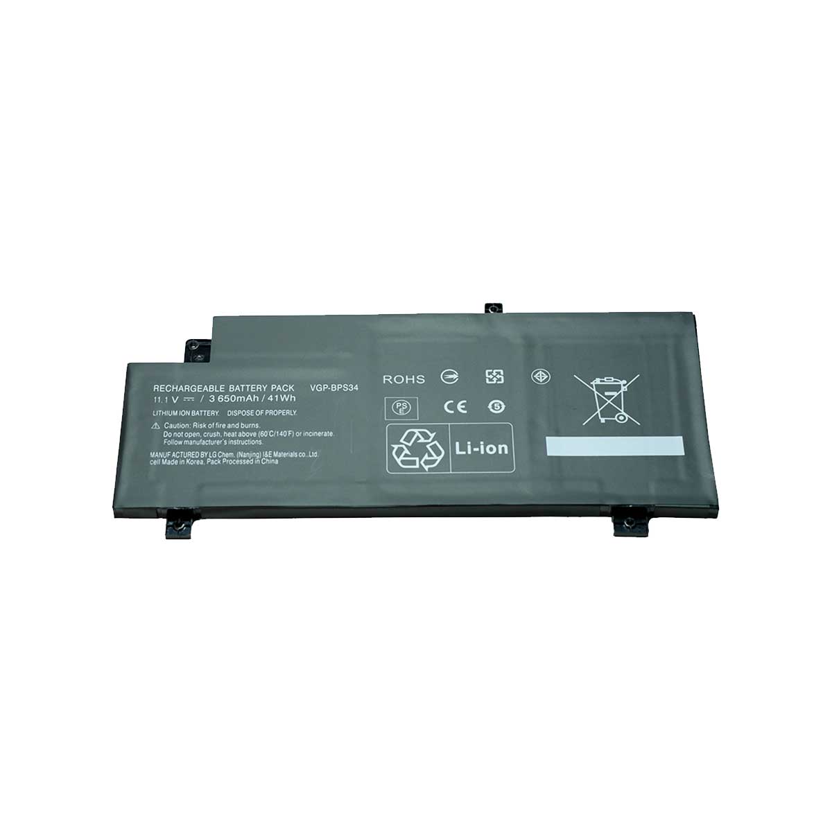 Batería para Laptop Sony® Vaio Fit 14 15 Bps34 Svf14a Svf15a Certificada con 3650mAh