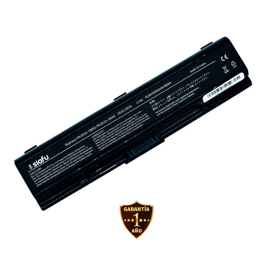 Batería para Laptop Toshiba® A200 A205 A210 A215 A300 L455 L500 Pa3534u con 4400mAh