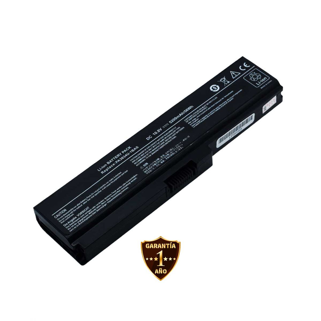 Batería para Laptops Toshiba® Pa3634u A660 C650 C660 C655 L650 U400 M50 Nb510 M300