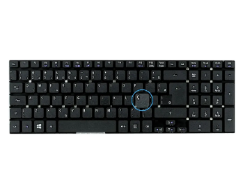 Teclado para Acer Aspire E1-522, E1-510 y E1-530 en Negro con Teclado Numérico