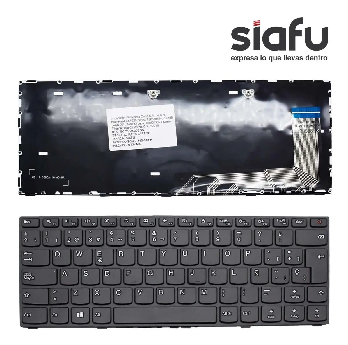 Teclado Lenovo 110-14isk 110-14 110-14ibr 110-14ast Marco Sp
