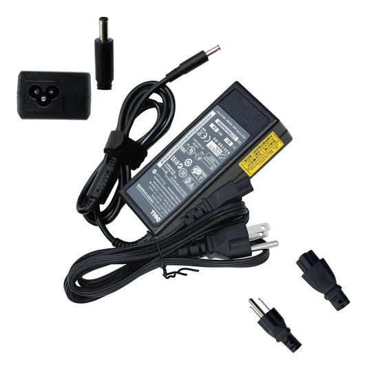 Cargador para Laptops Dell® de varios Modelos 19.5v 3.34 de 65W Punta 4.5 x 3.0 mm