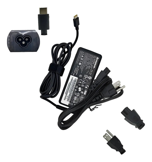 Cargador para Laptop Lenovo® 65W 20v 3.5A USB CASE TIPO C
