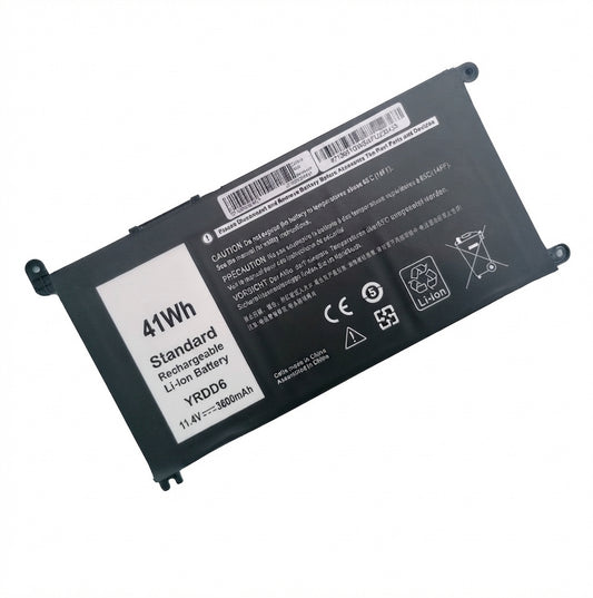 Batería De Yrdd6 para Laptops Dell Inspiron 14 5481 5482 5485 5584 y más, con 3600mAh