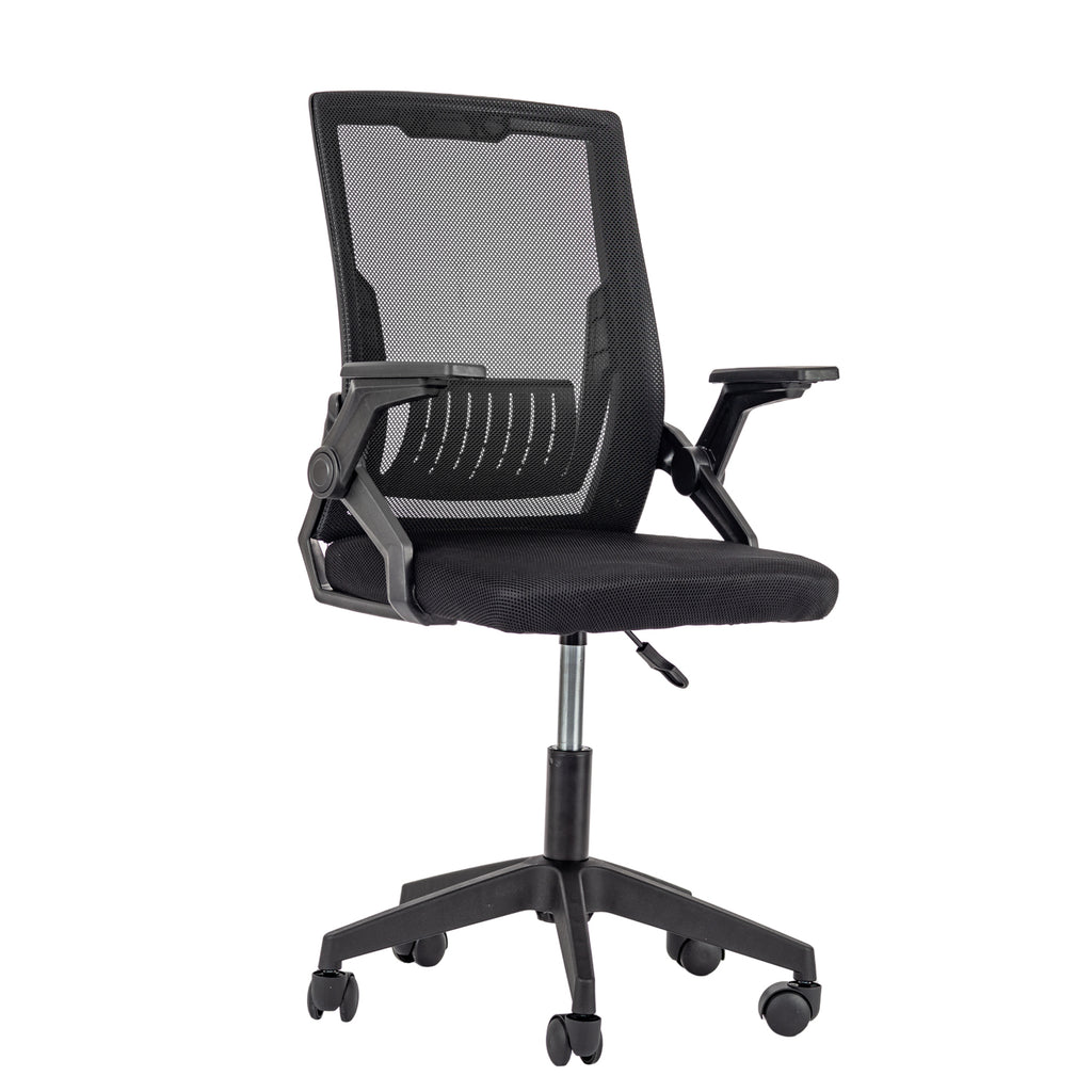 Silla de Oficina Ergonómica Muy Cómoda con Apoyabrazos Ajustables