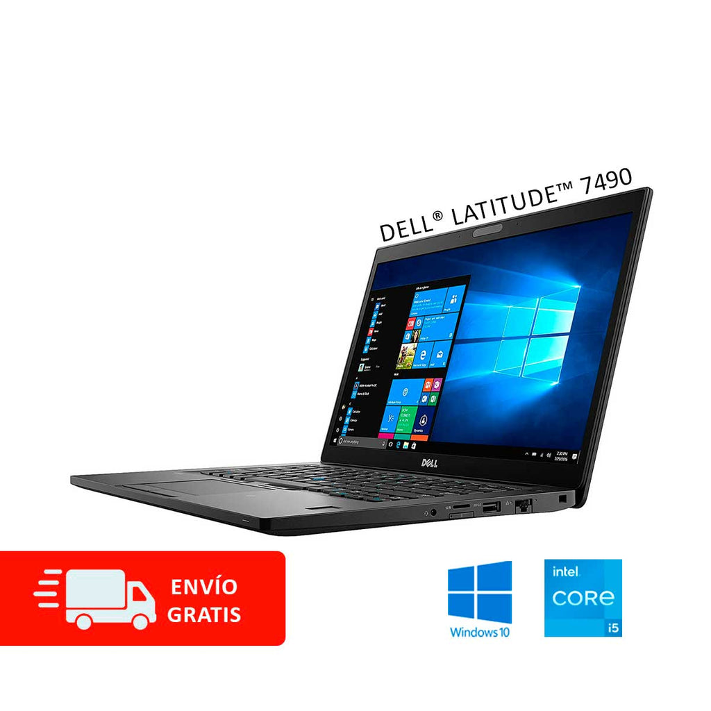 Laptop Dell® Latitude™ 7490 con Core Intel i5, RAM 8GB / 16GB / 32GB, Almacenamiento de 256GB hasta 1TB y envío Gratis a todo México (Reacondicionada Categoría A)
