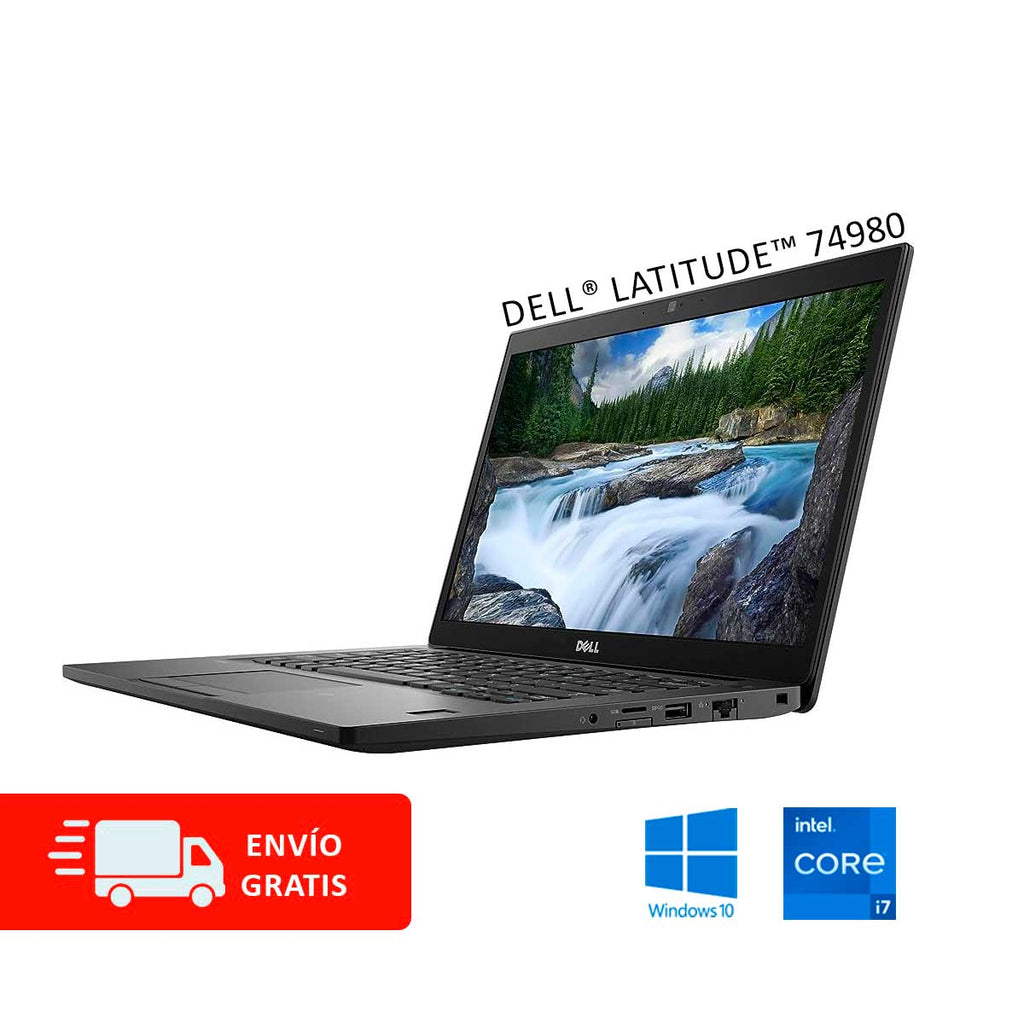 Laptop Dell® Latitude™ 7480 con Intel Core I7, RAM 8GB / 16GB / 32GB, 240GB hasta 1TB SSD y envío Gratis a todo México (Reacondicionada Categoría A)