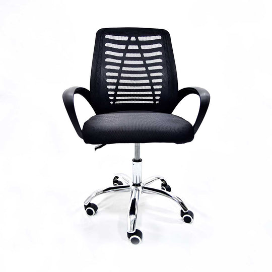 Silla de Oficina Excelente para Home Office con Altura, Respaldo con Soporte Lumbar