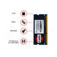 Memoria RAM de 4 GB de DDR3L SDRAM marca Siafu® para aumentar la velocidad de tu laptop
