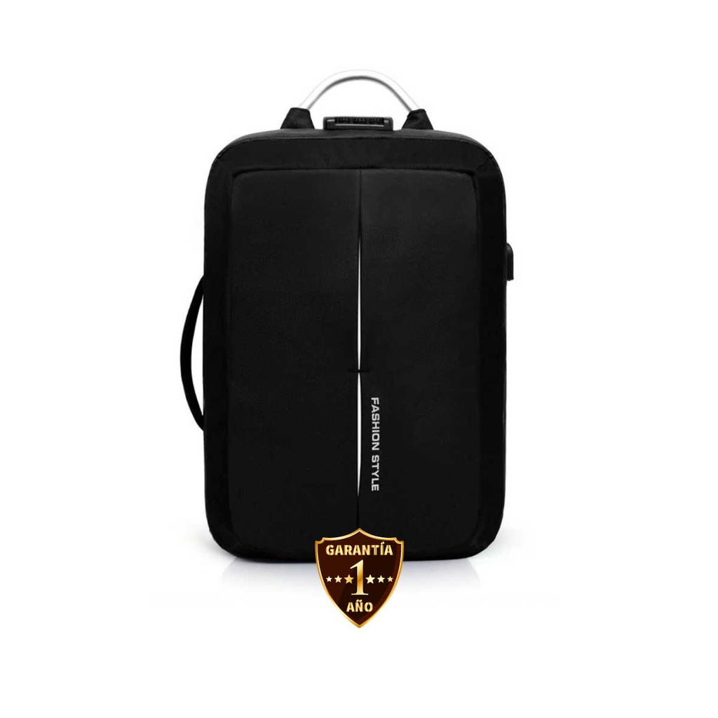 Mochila Backpack Antirrobo Impermeable con Candado y Puerto USB: ¡Seguridad y Conectividad en tu Espalda!