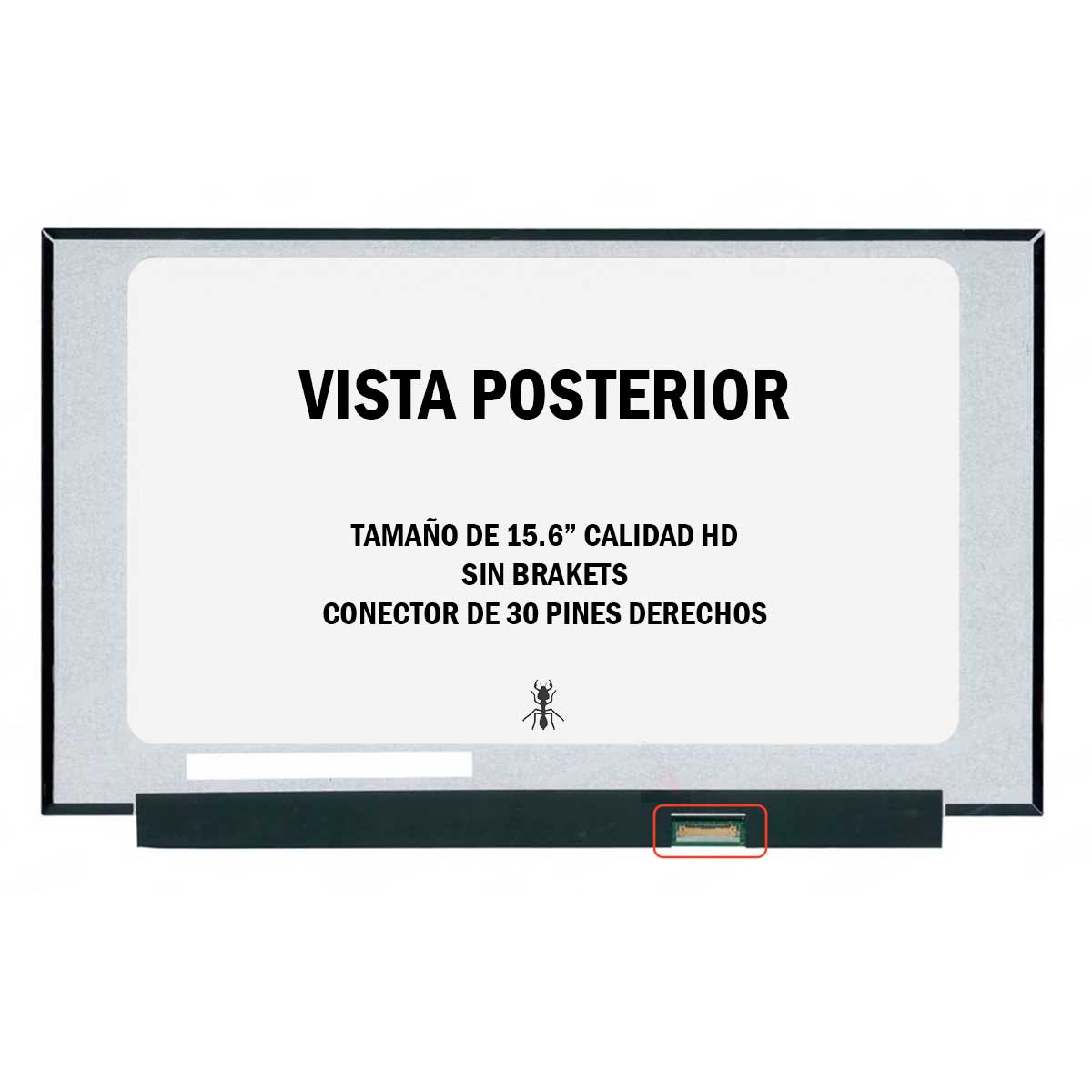 Display LED 15.6" Compatibile - Risoluzione 1366x768, 30 Pin, Per Laptop, Modello N156BGA-EA3 - Foto 7