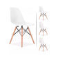 Eleva tu Espacio con Estilo: Set de 4 Sillas Eames en Oferta