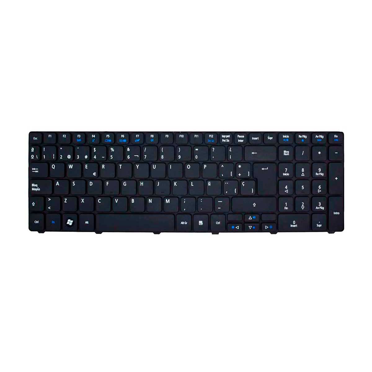 Teclado para laptops Acer Aspire, Timeline, eMachines, Easynote y más