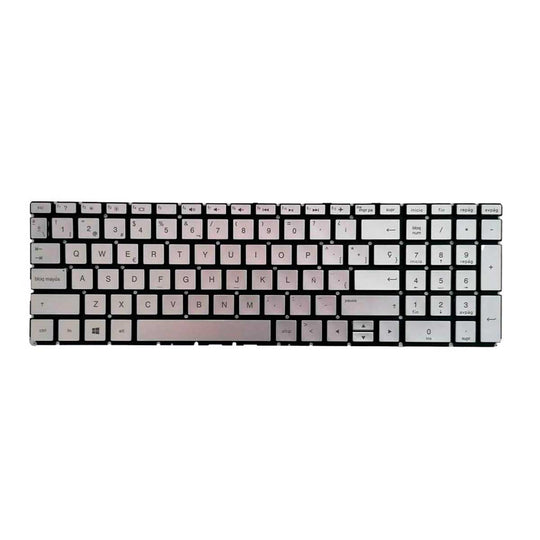Teclado para Laptop HP® 15-bw 15bw 15-bs 15bs 15bk 15-bk Español Sin Marco Color Gris