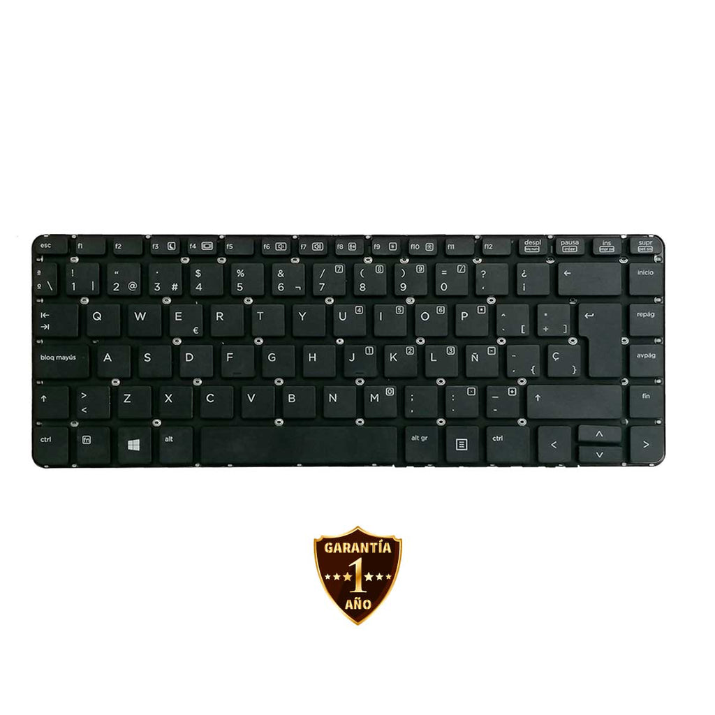 Teclado para laptop HP Probook 440 G1 color negro en Español