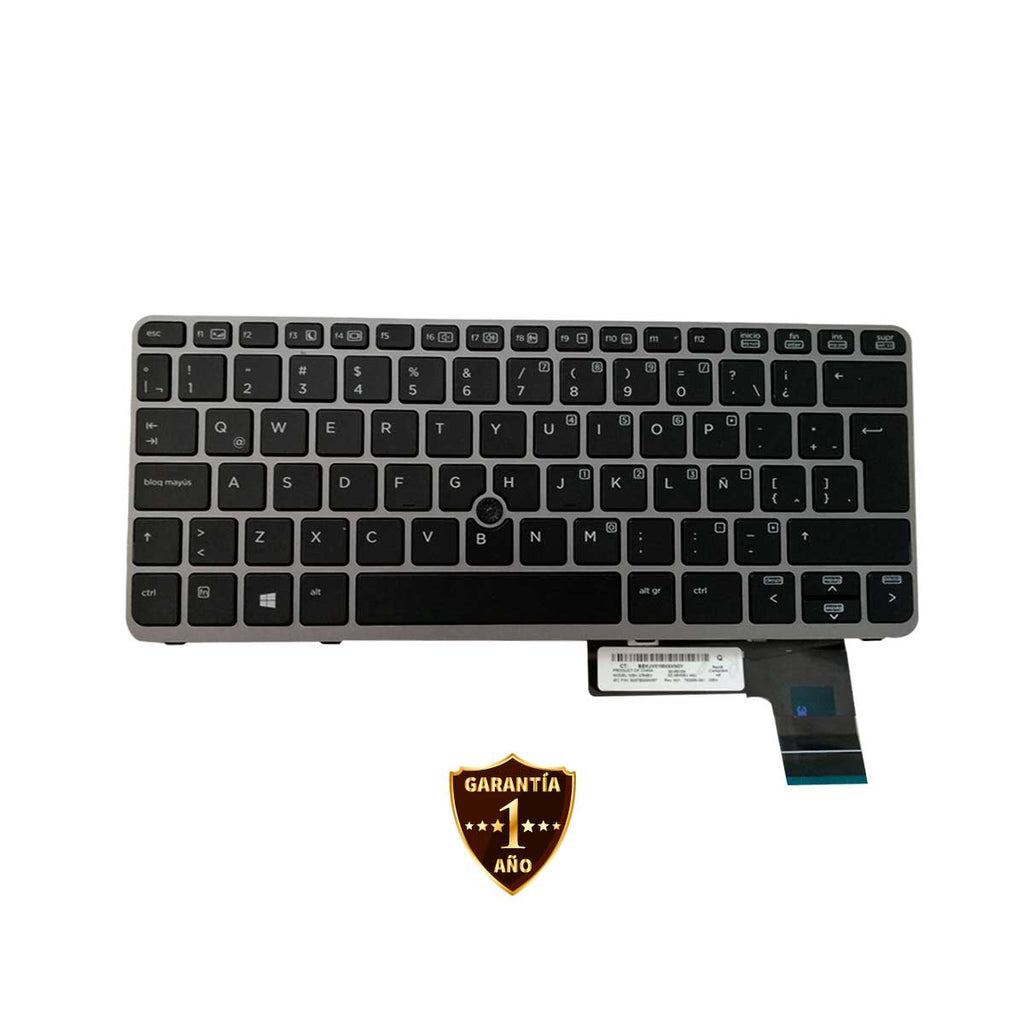 Teclado para Laptop HP® Elitebook™ 820-G1 Color Negro en Español