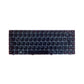 Teclado para Laptop Lenovo® Z450 color y Gris Frame color Negro