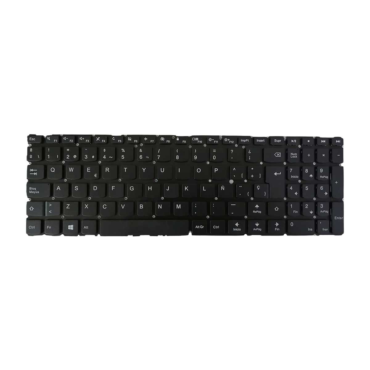 Teclado para laptop Lenovo® 320 15isk 15iap 15abr 15ast Certificado Español