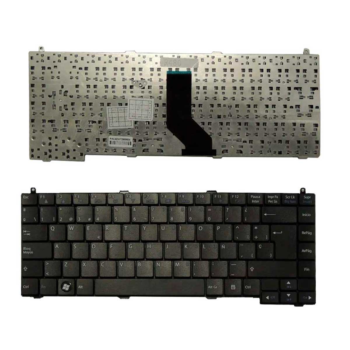 Teclado para laptop LG® R400 R410 R480 R490 R460 Rd410 P810 Sp La Colo ...