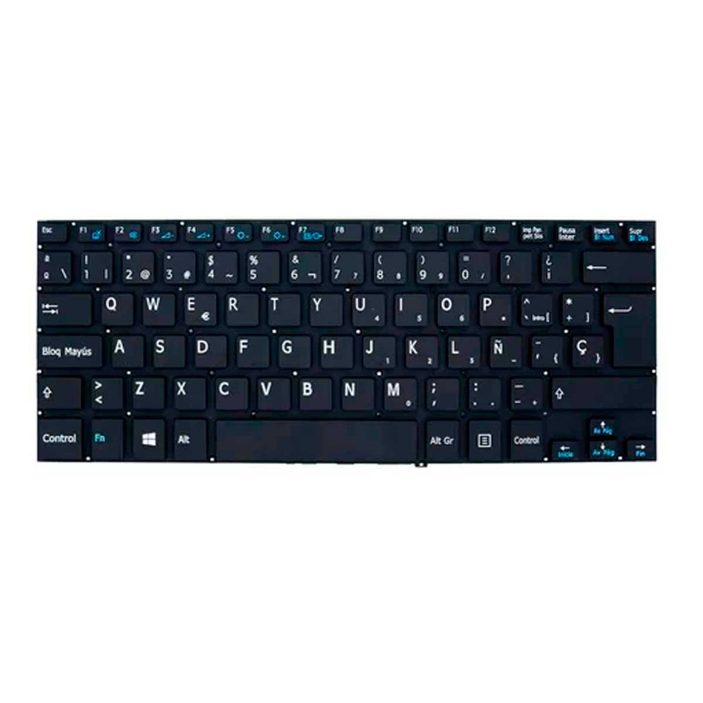 Teclado para Laptop Sony® SVF14A Series color Negro en español