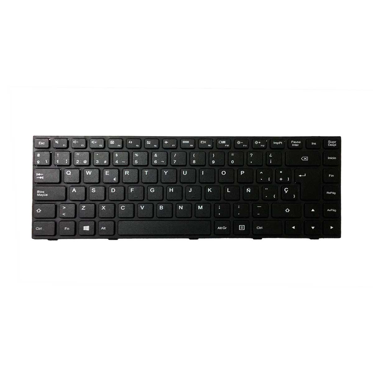 Teclado para Laptop Lenovo® Ideapad™ 100-14IBD color Negro y en Español