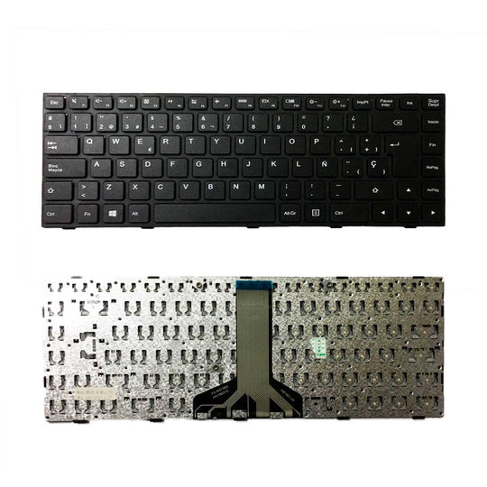 Teclado para Laptop Lenovo® Ideapad™ 100-14IBD color Negro y en Español