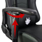 Silla Gamer PRO con Reposa pies Ergonómica y Reclinable a 180° | Marca Nian