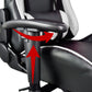 Silla Gamer PRO Blanca con Reposa pies Ergonómica y Reclinable a 180° | Marca Nian