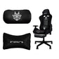 Silla Gamer PRO con Reposa pies Ergonómica y Reclinable a 180° | Marca Nian