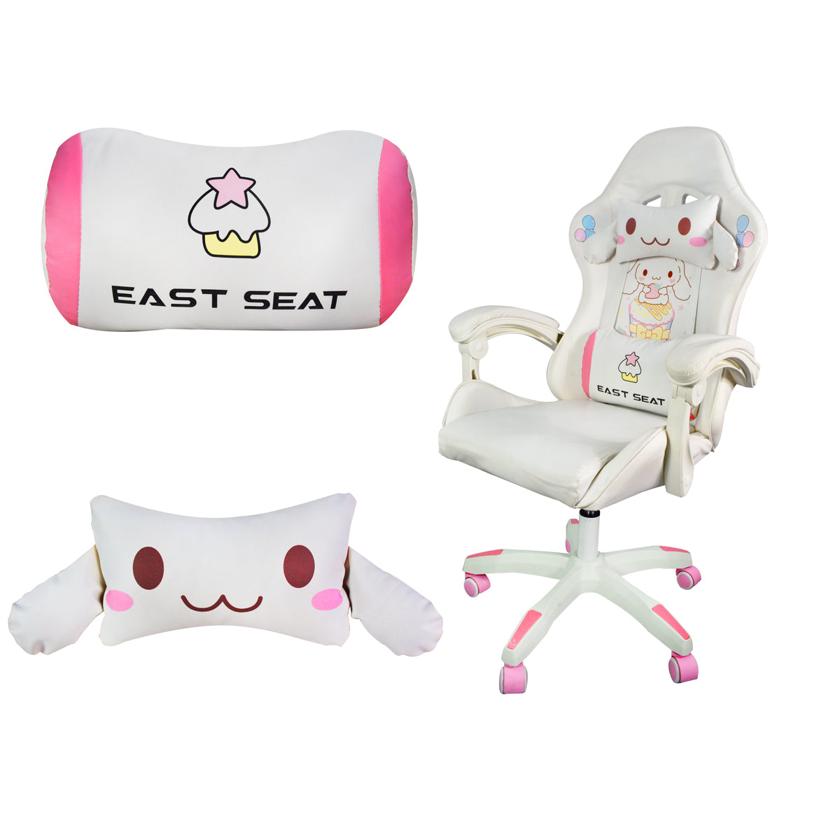 Silla Ergonómica Gamer con Divertidos Personajes para Largas Partidas de Videojuegos, Reclinable y muy Cómoda | Marca Nian