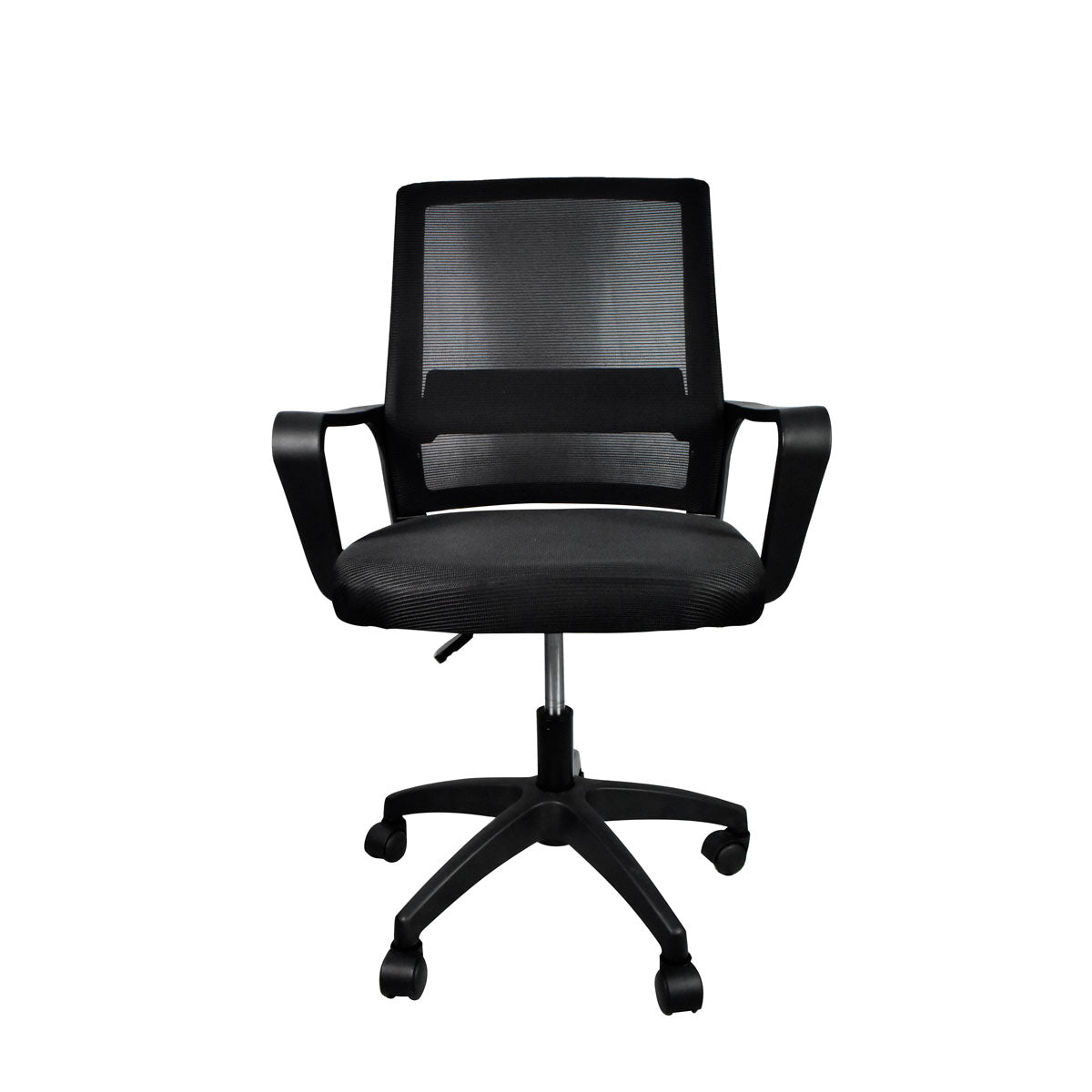 Silla de Oficina y Home Office ergonómica para largas horas de trabajo: altura ajustable, giro 360 grados y rueditas giratorias