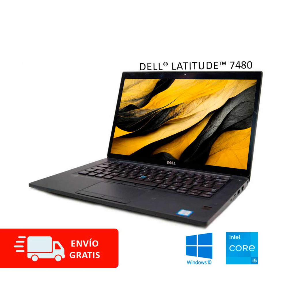 Laptop Dell® Latitude™ 7480 con I5 de 7ma, RAM 8GB, 240GB SSD y envío Gratis a todo México (Reacondicionado)