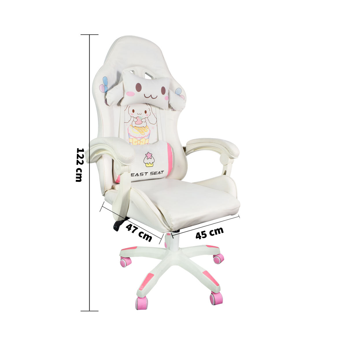 Silla Ergonómica Gamer con Divertidos Personajes para Largas Partidas de Videojuegos, Reclinable y muy Cómoda | Marca Nian