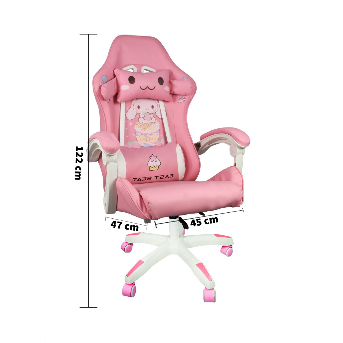 Silla Ergonómica Gamer con Personajes Animados Excelente para Largas Partidas de Videojuegos, Reclinable y muy Cómoda Marca Nian