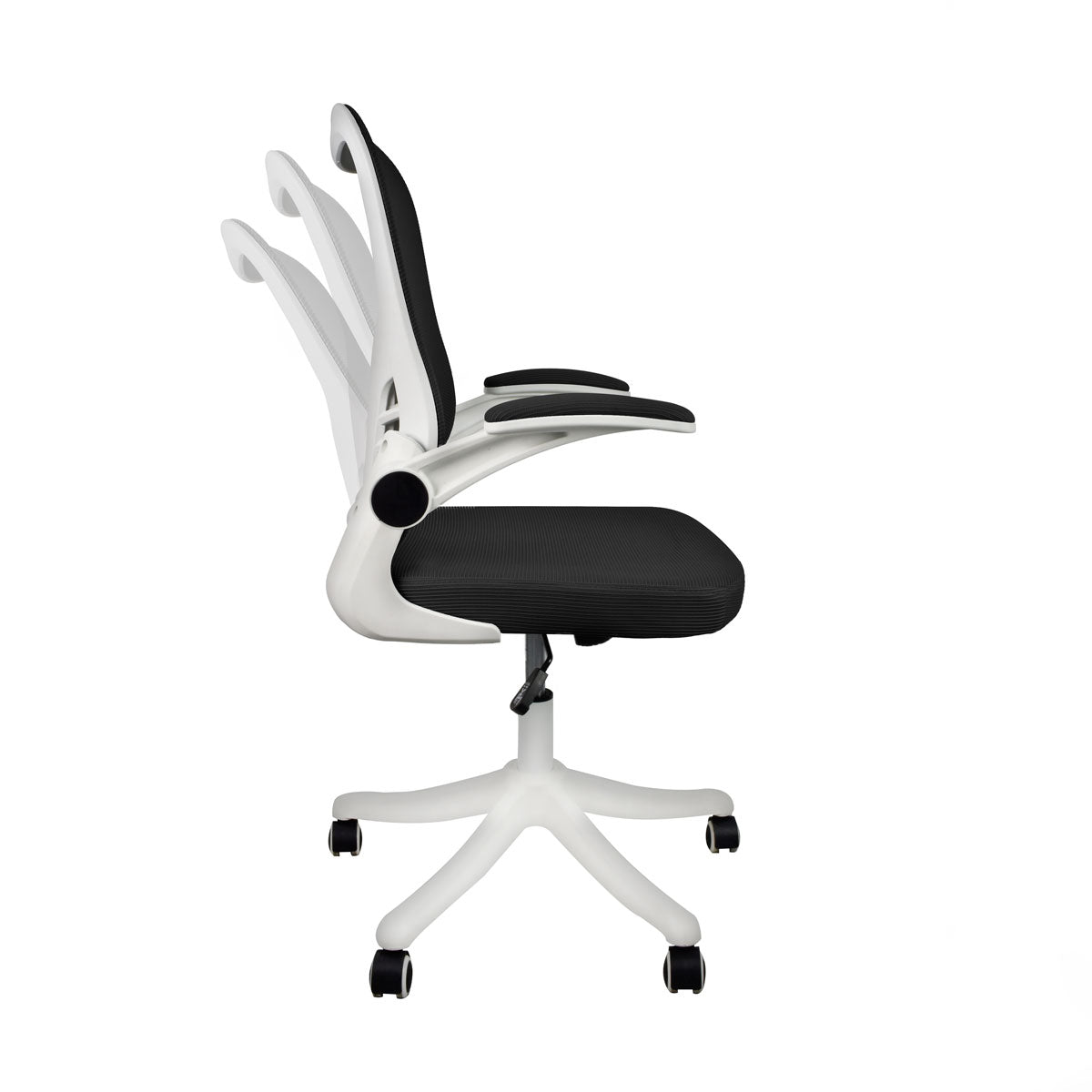 Silla de Oficina Negra / Rosa / Azul y Gris Excelente para Home Office con Altura ajustable, Respaldo Reclinable y Ergonómico