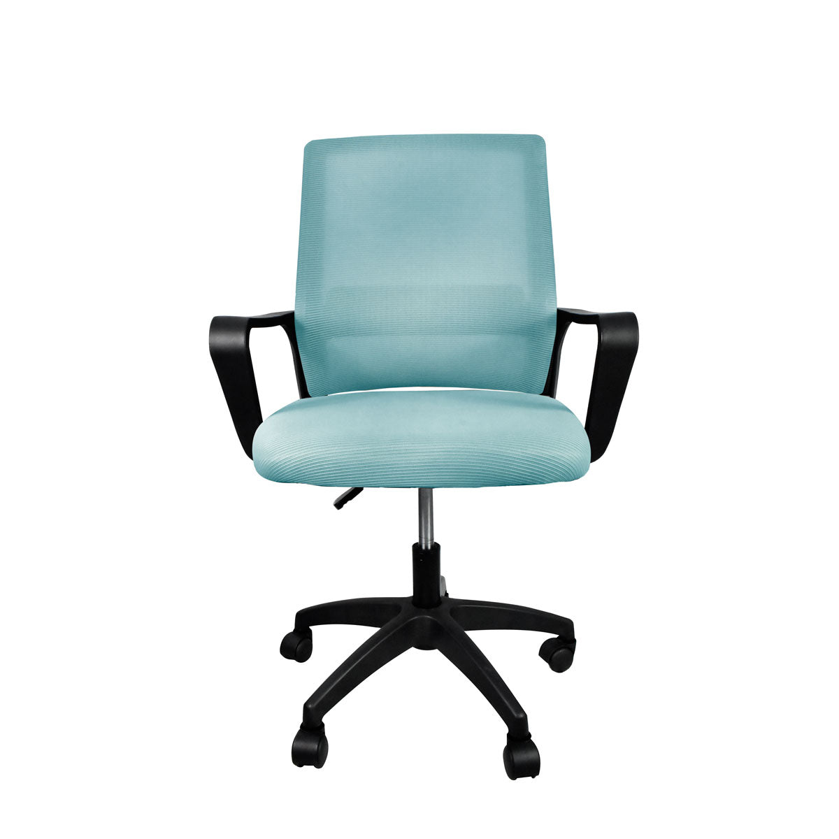 Silla de Oficina y Home Office ergonómica para largas horas de trabajo: altura ajustable, giro 360 grados y rueditas giratorias