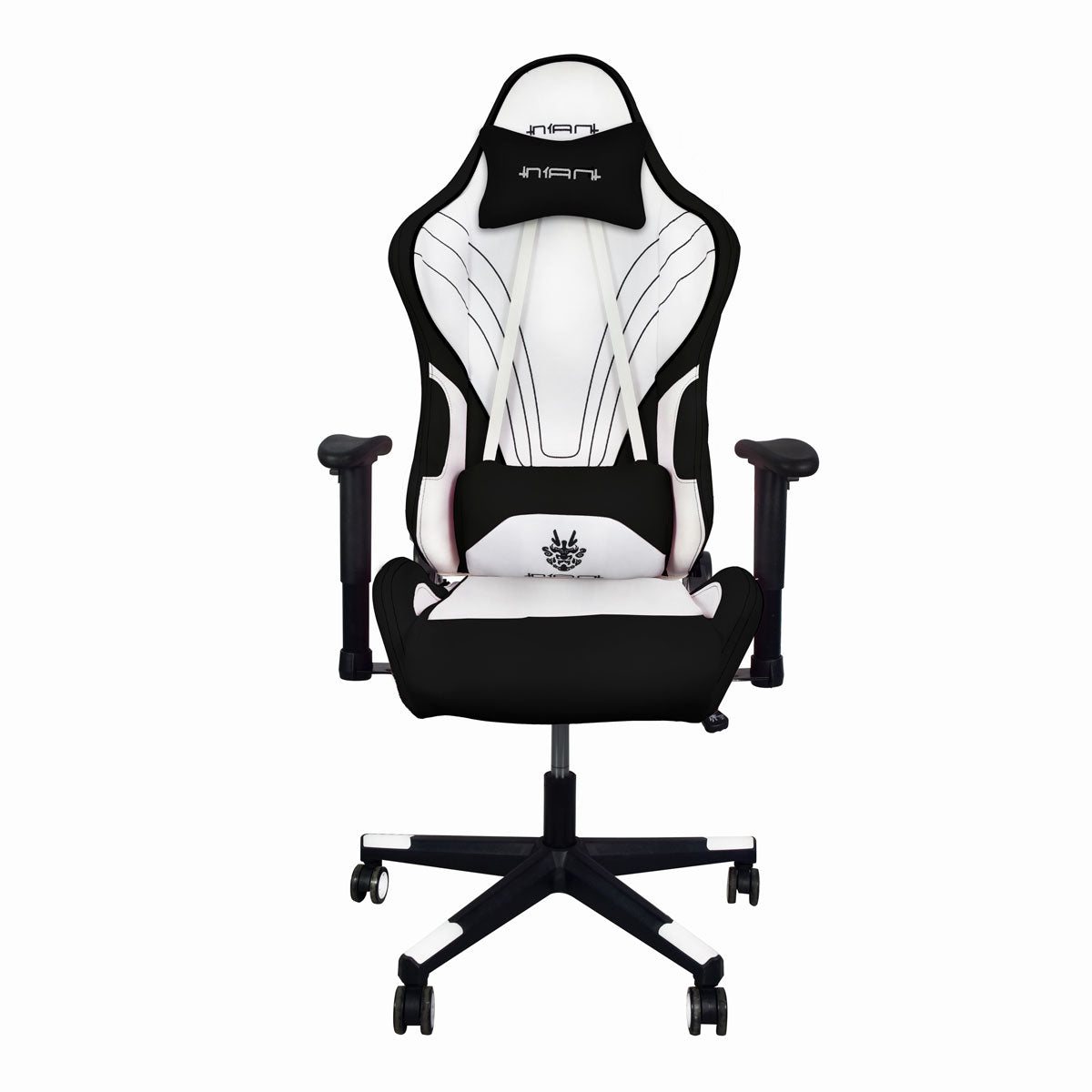 Silla Gamer Racing Negra Marca Nian: ¡la silla que necesitas para sentirte como un verdadero piloto de carreras! Soporta hasta 120kg y te brinda la comodidad que necesitas.