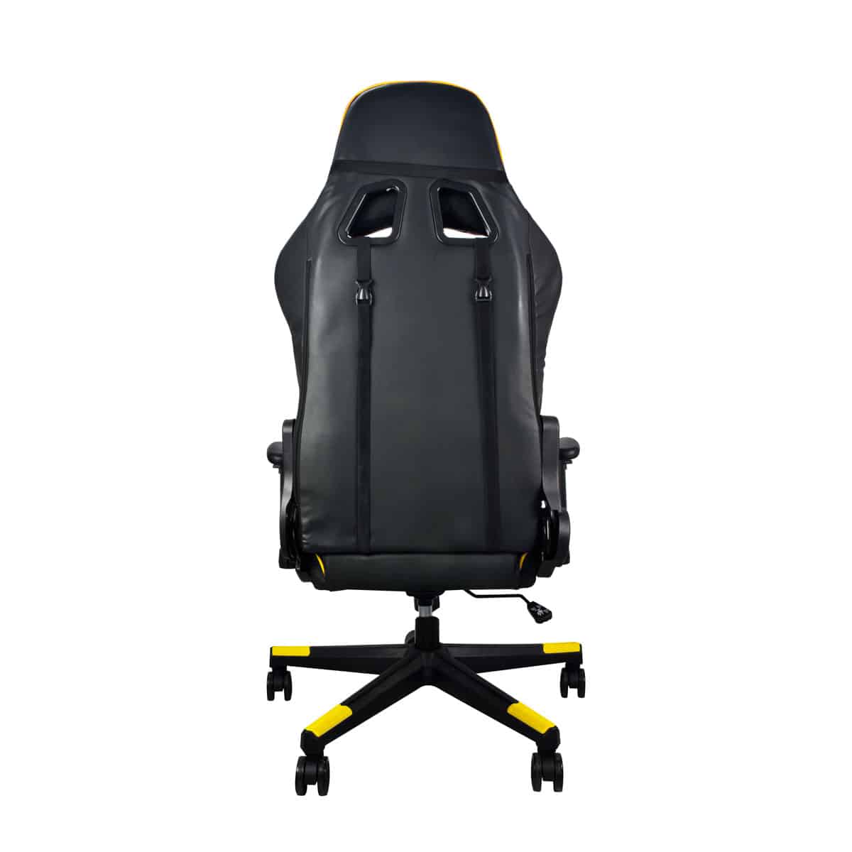Silla Gamer Amarilla con Reposa pies Ergonómica y Reclinable a 180° | Marca Nian