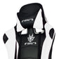 Silla Gamer PRO Blanca con Reposa pies Ergonómica y Reclinable a 180° | Marca Nian