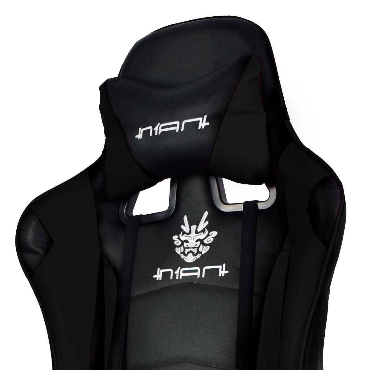 Silla Gamer PRO con Reposa pies Ergonómica y Reclinable a 180° | Marca Nian